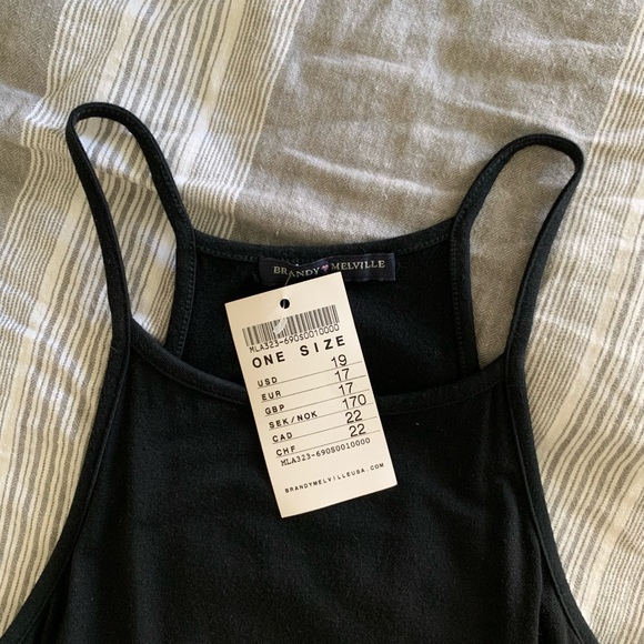 Brandy Melville Crop Racerback Tank NWT - Picture 5 of 5